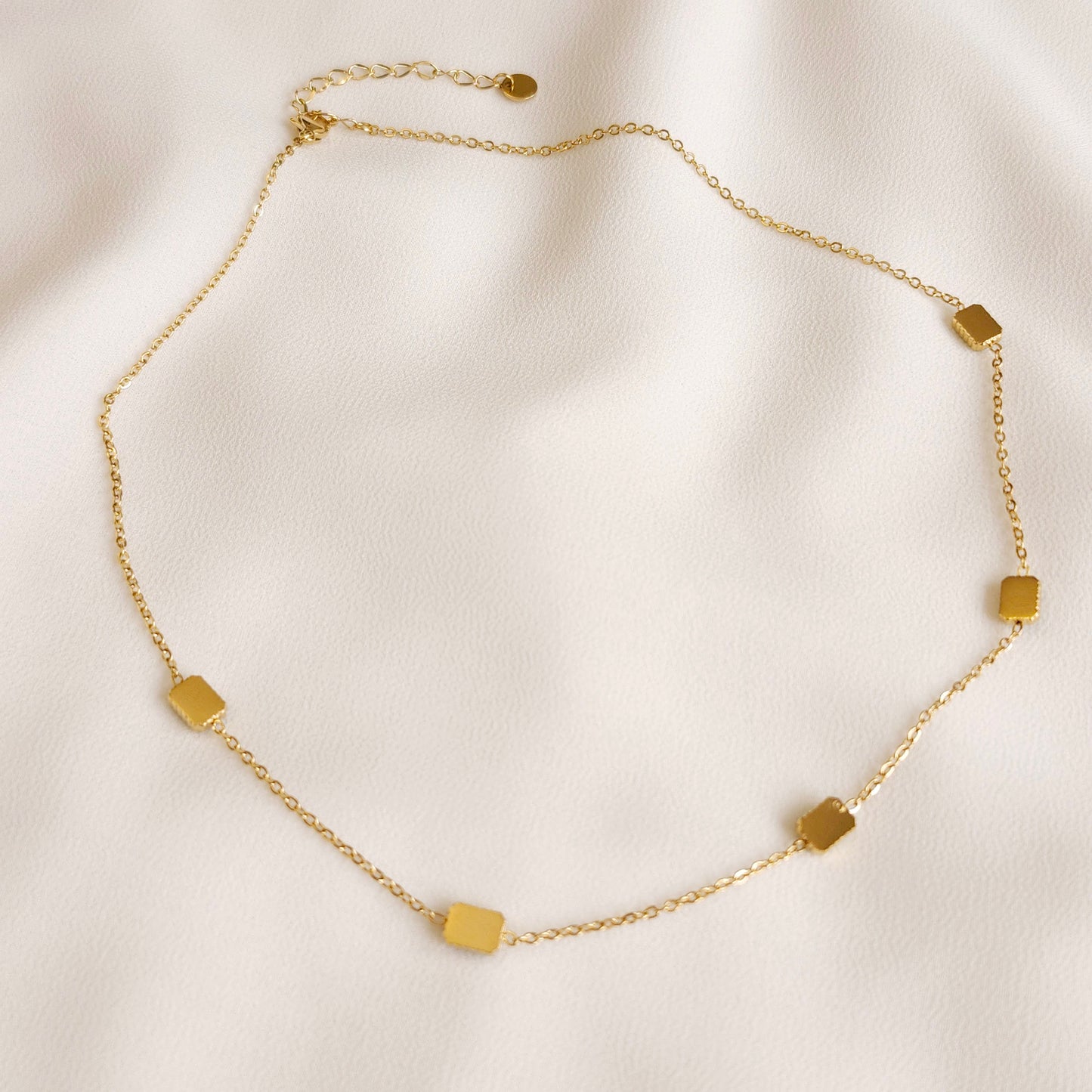 Satellite Emerald Necklace