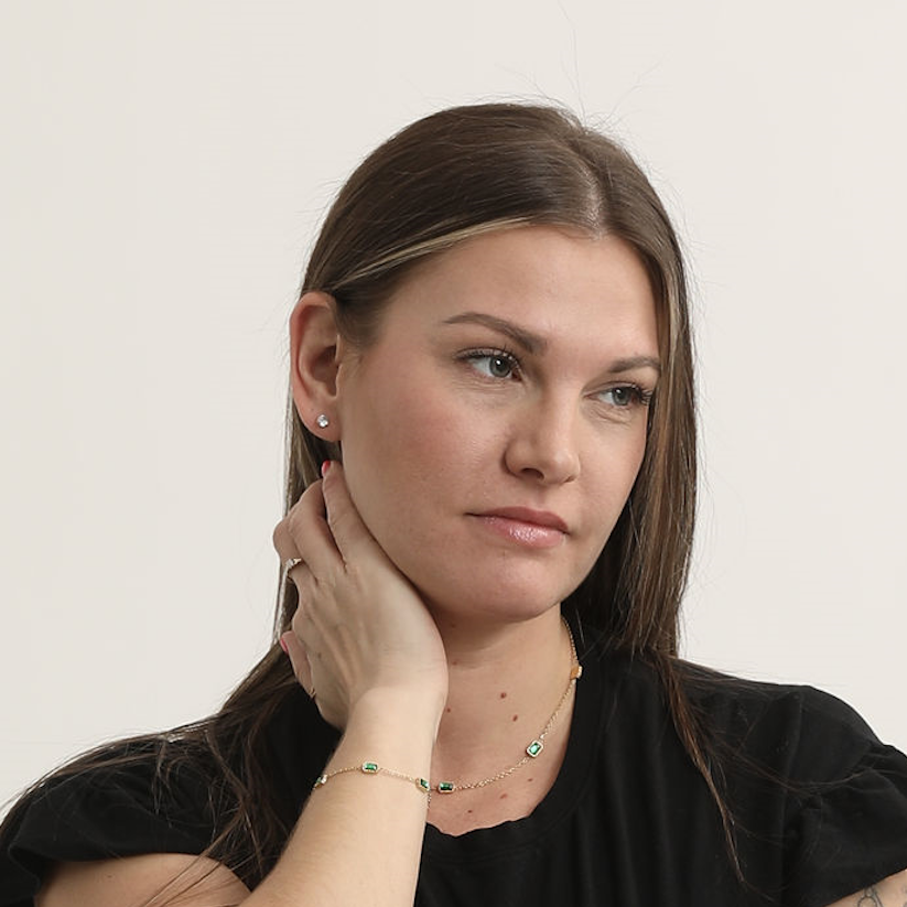 Crystal Stud Earrings