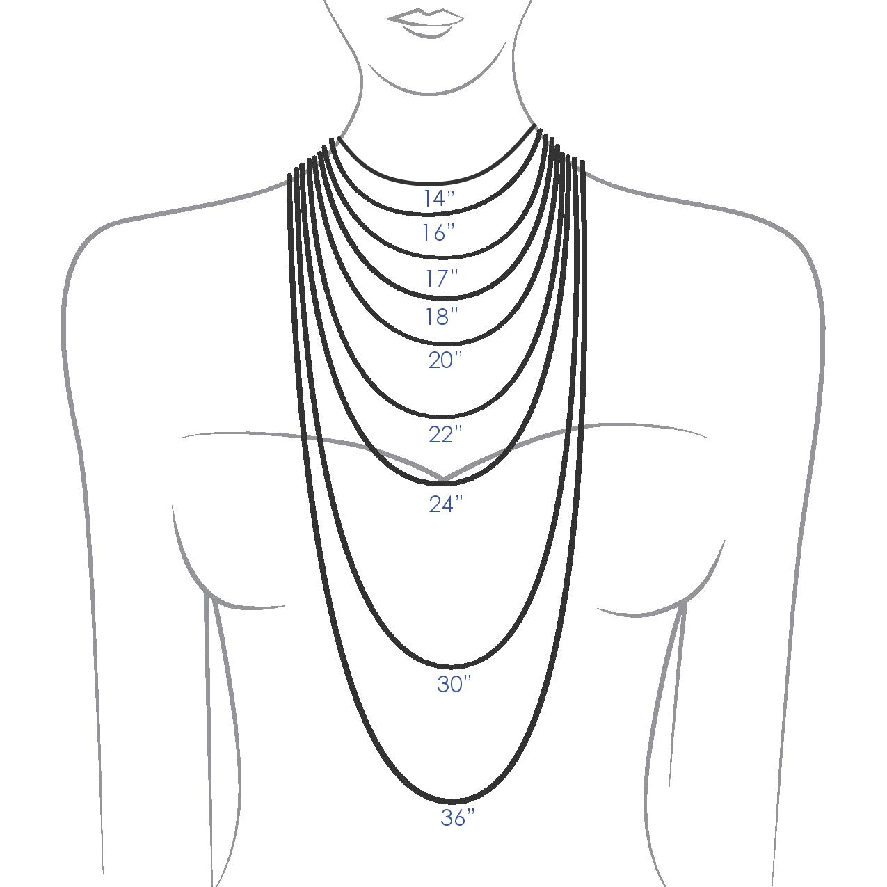 Multiple Name Necklace (Any Language)