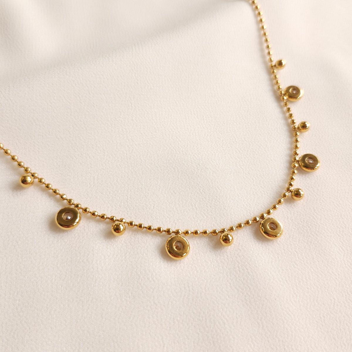 Crystal Drops Necklace