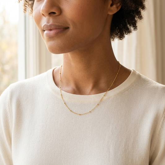 Satellite Beaded Necklace preview