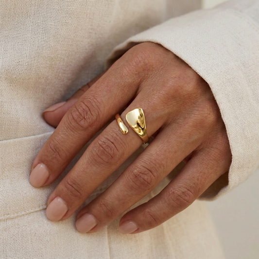 Sculpted Spiral Ring modest clothing revision