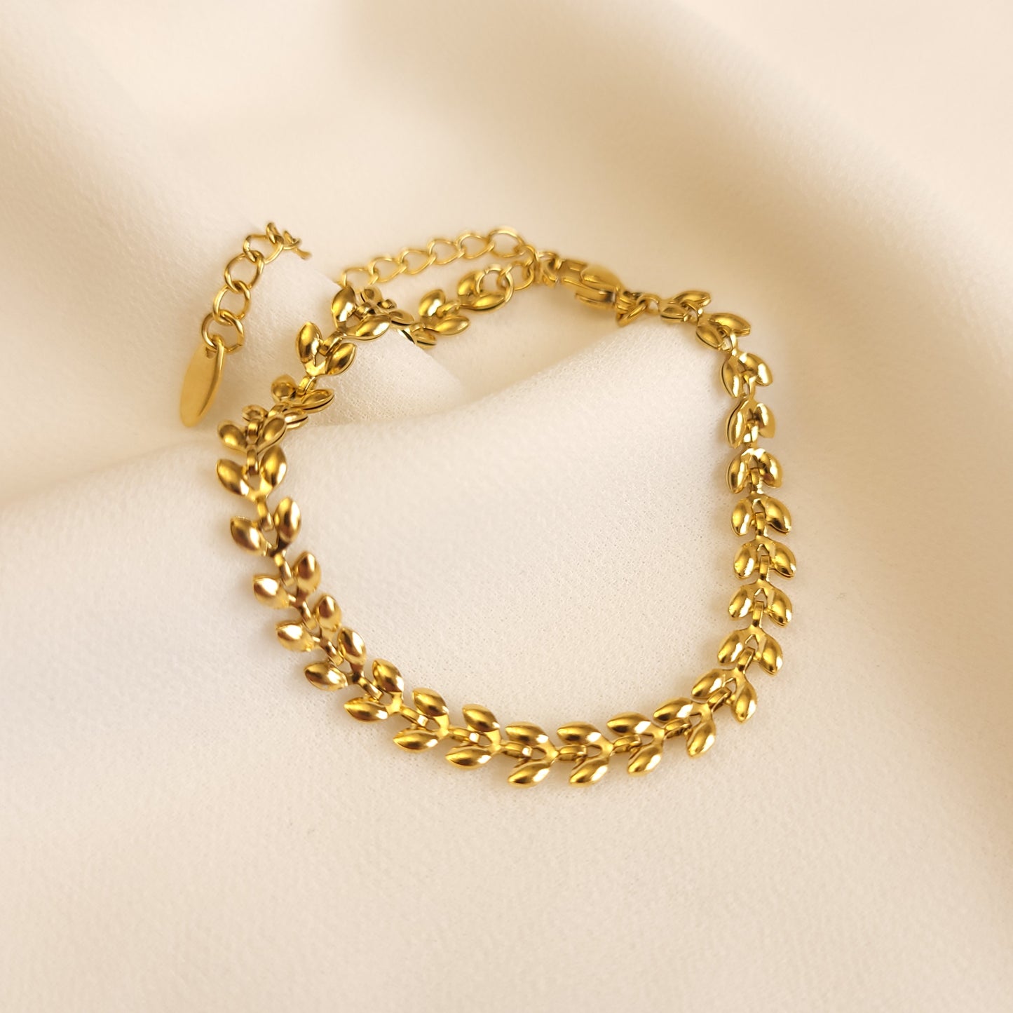 Children's Leaf Anklet