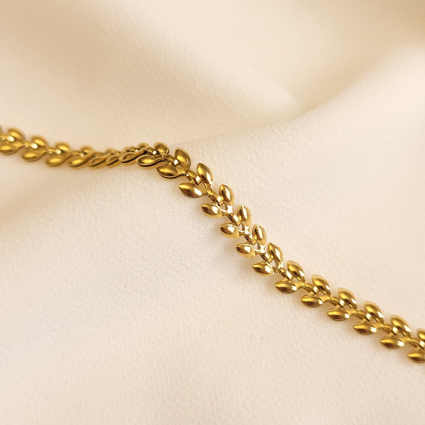 Children's Leaf Anklet