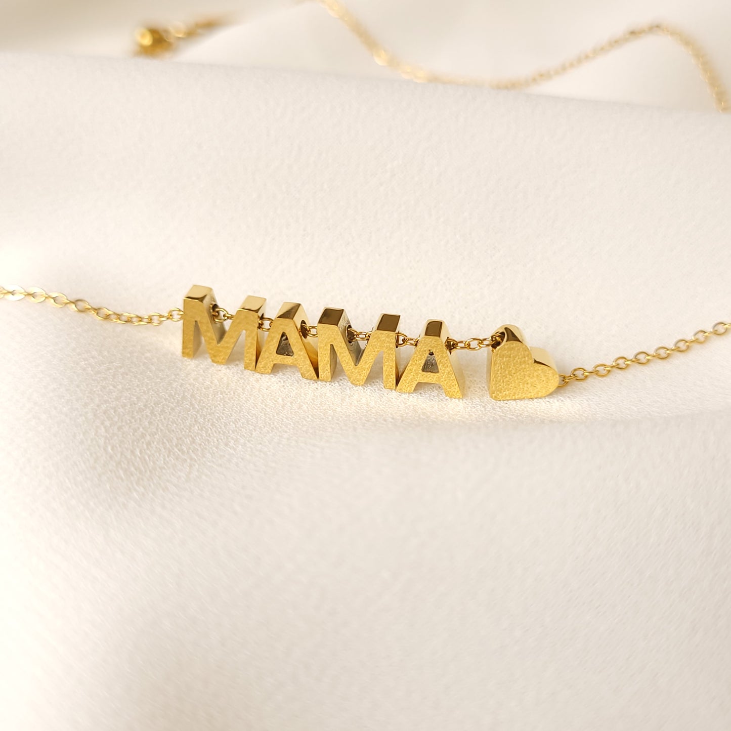 Simple Chain Necklace (for Personalized Letters)