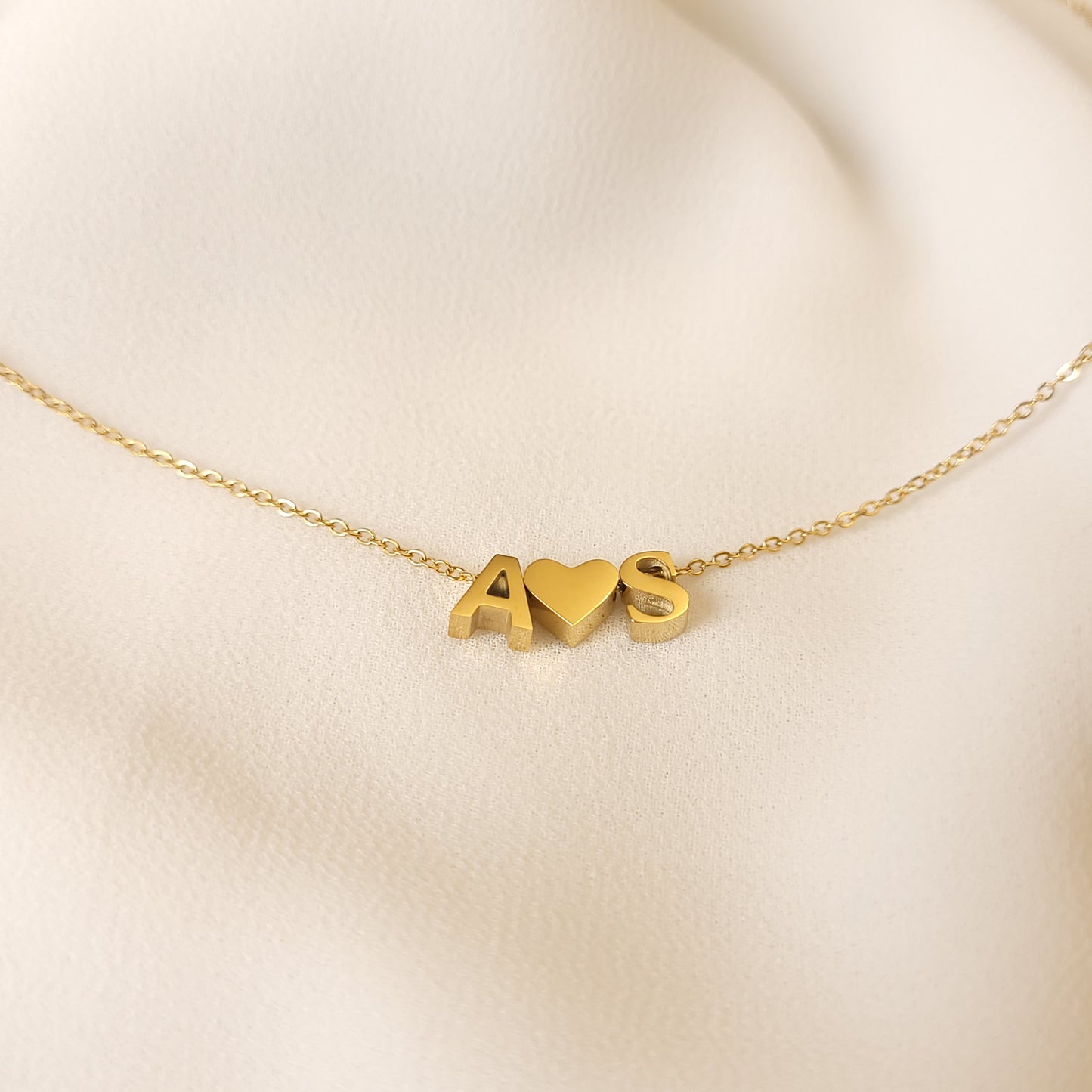Simple Chain Necklace (for Personalized Letters)