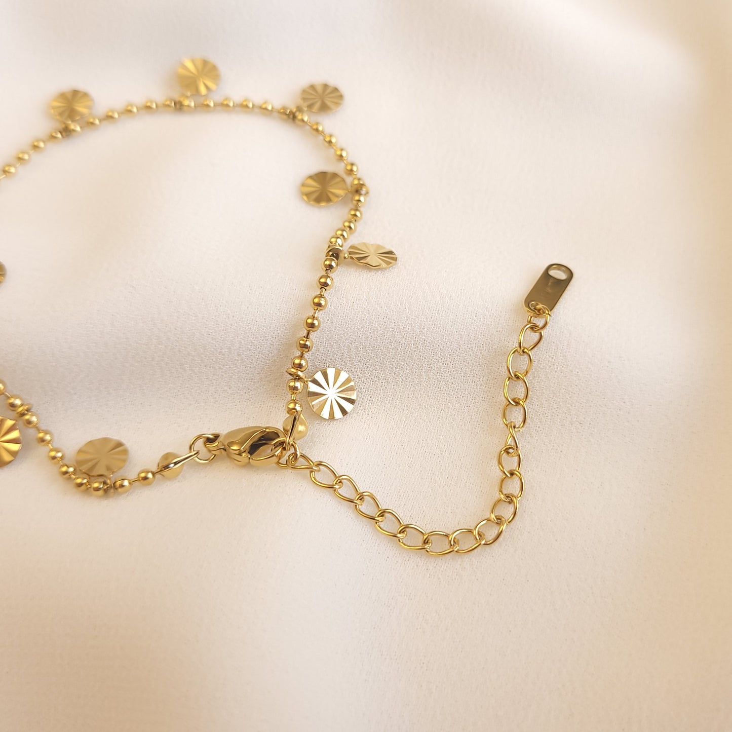 Petal Coin Anklet