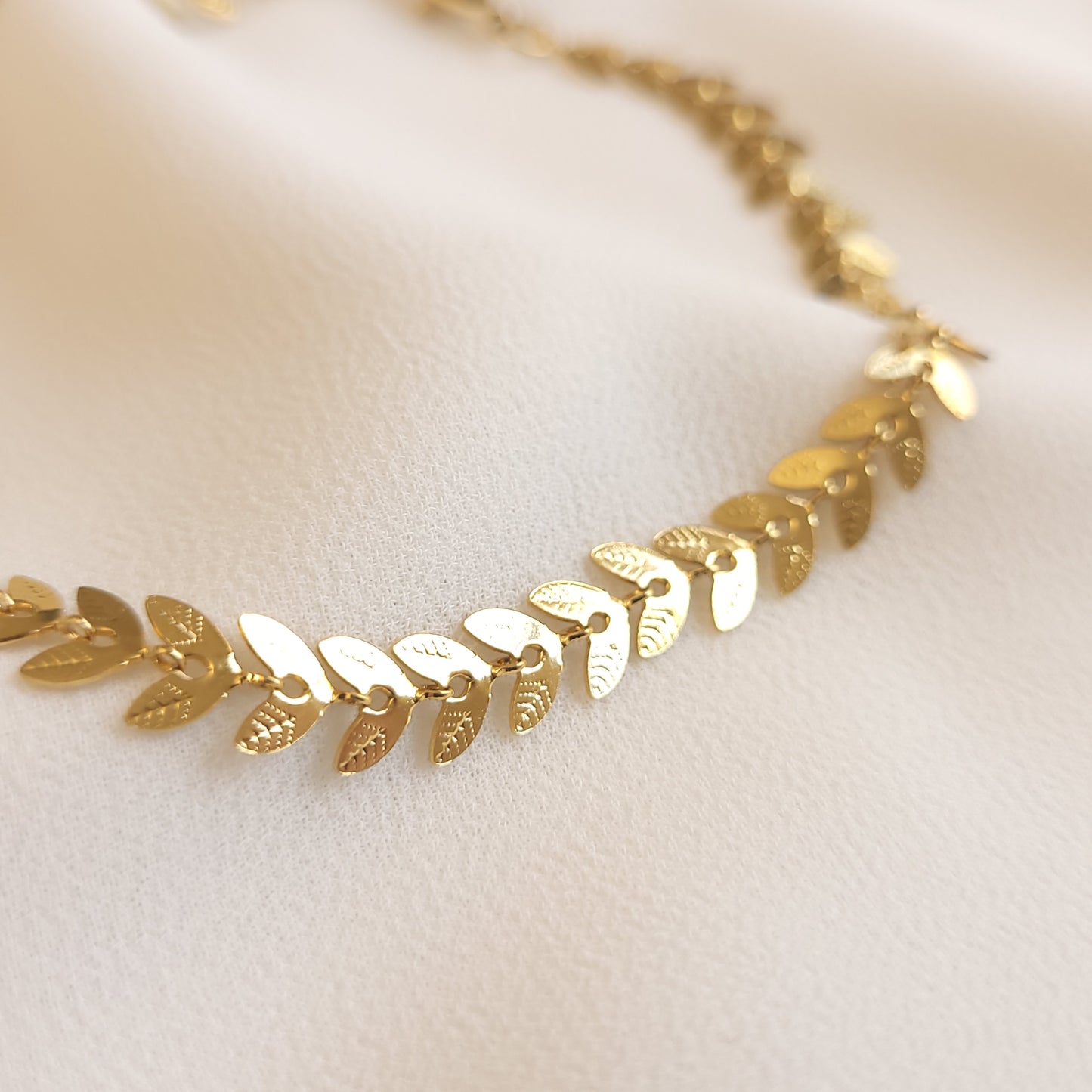 Leaf Arrow Anklet