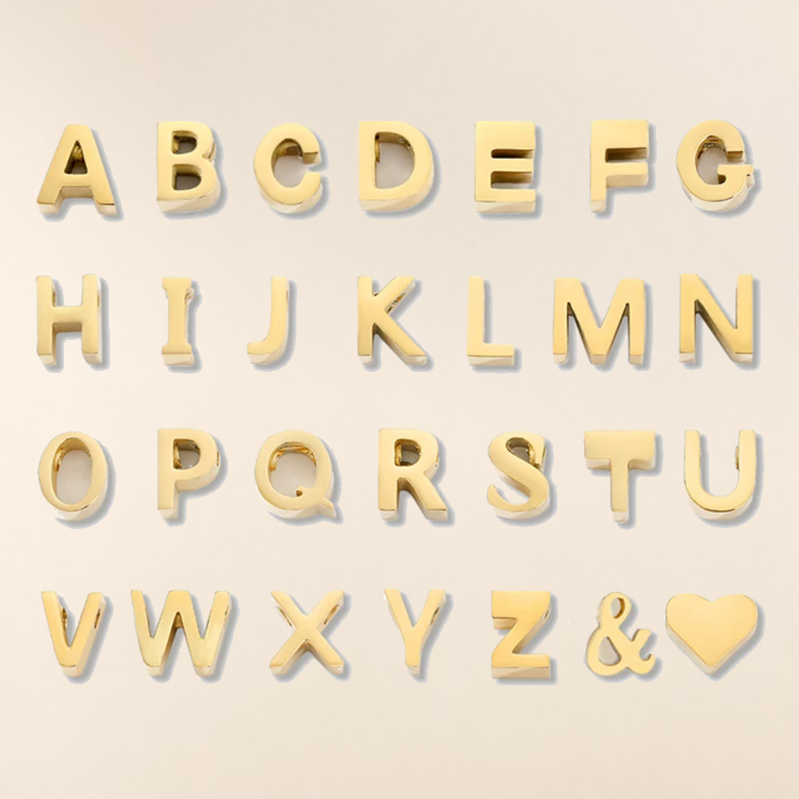 Simple Chain Necklace (for Personalized Letters)
