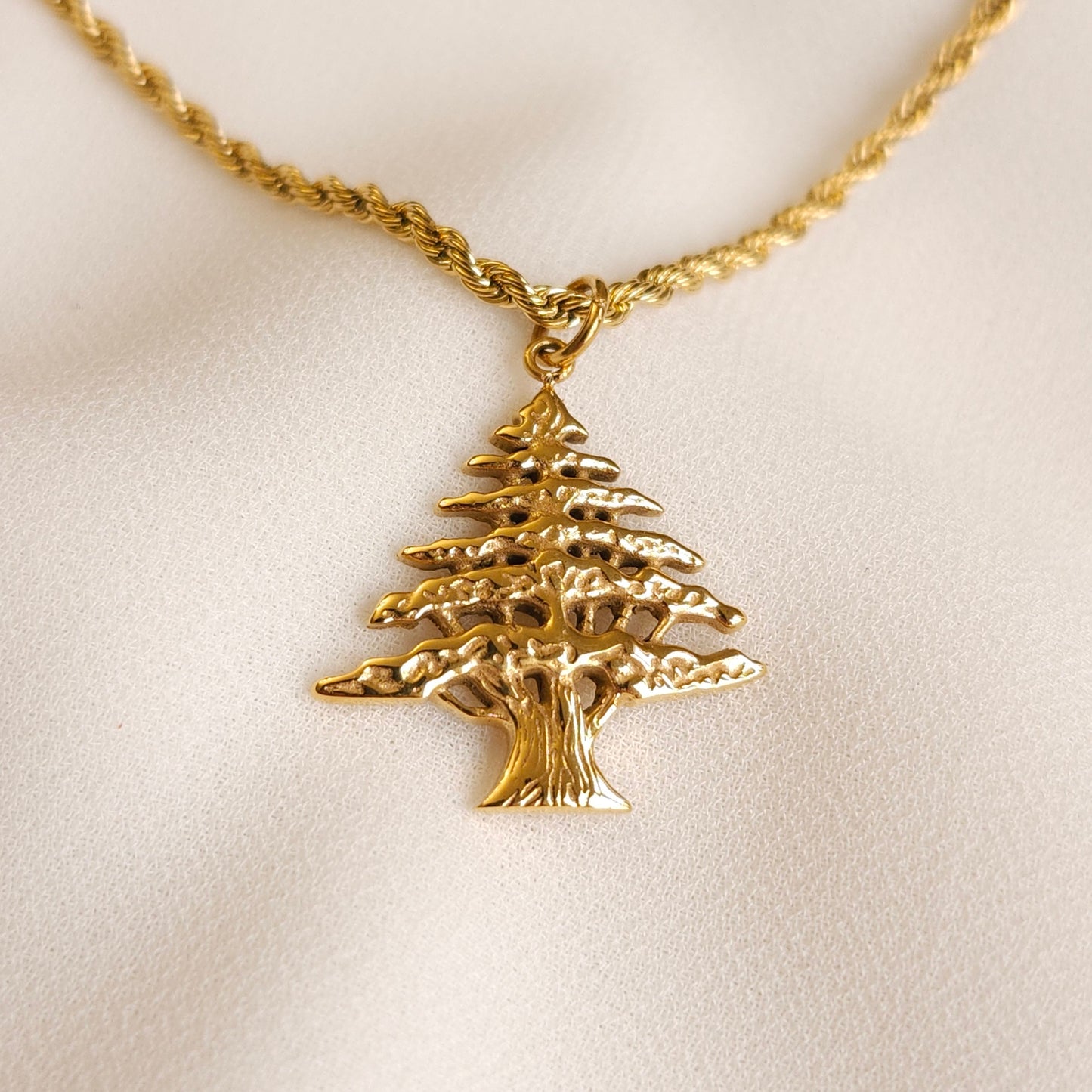 Lebanon Cedar Necklace
