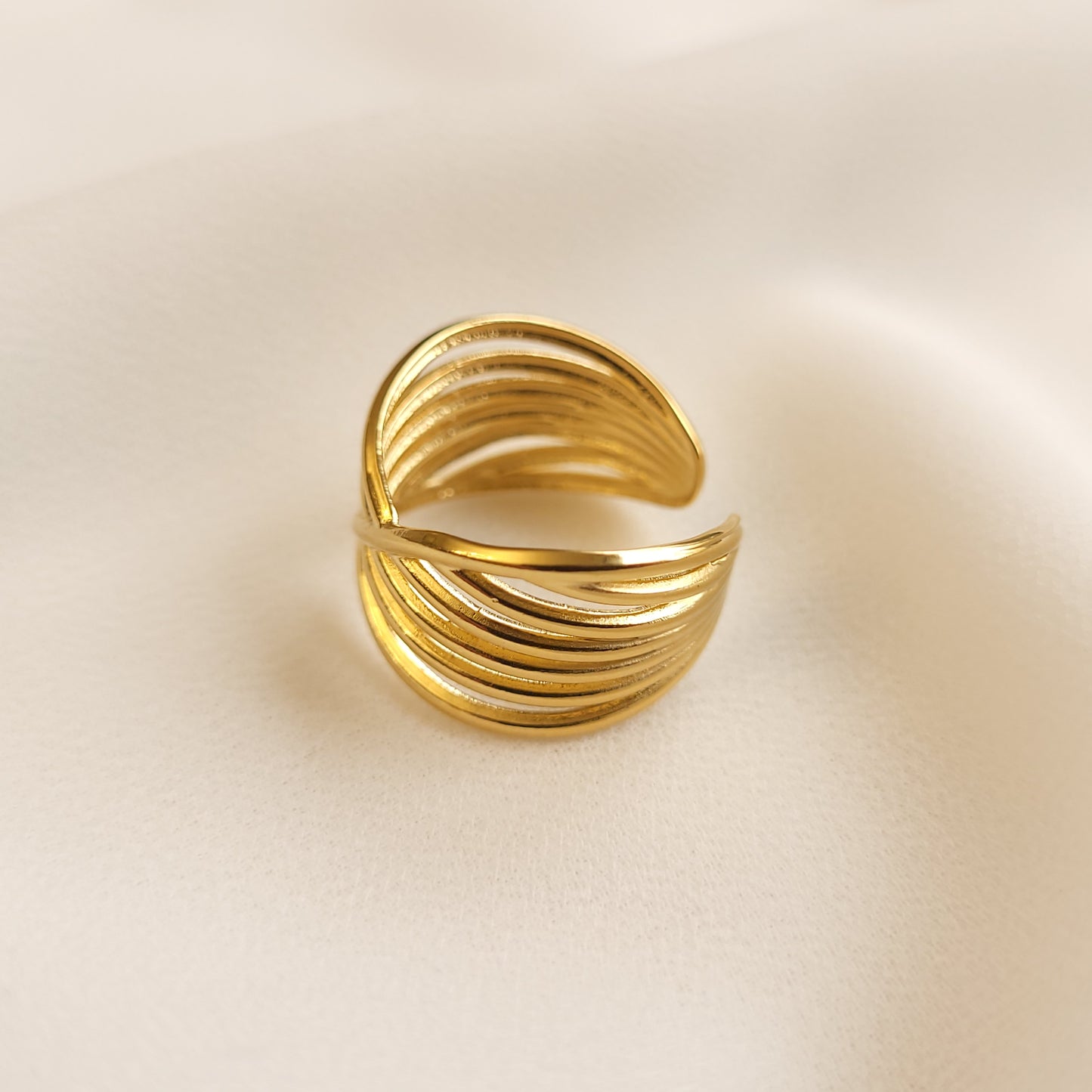 Woven Line Ring