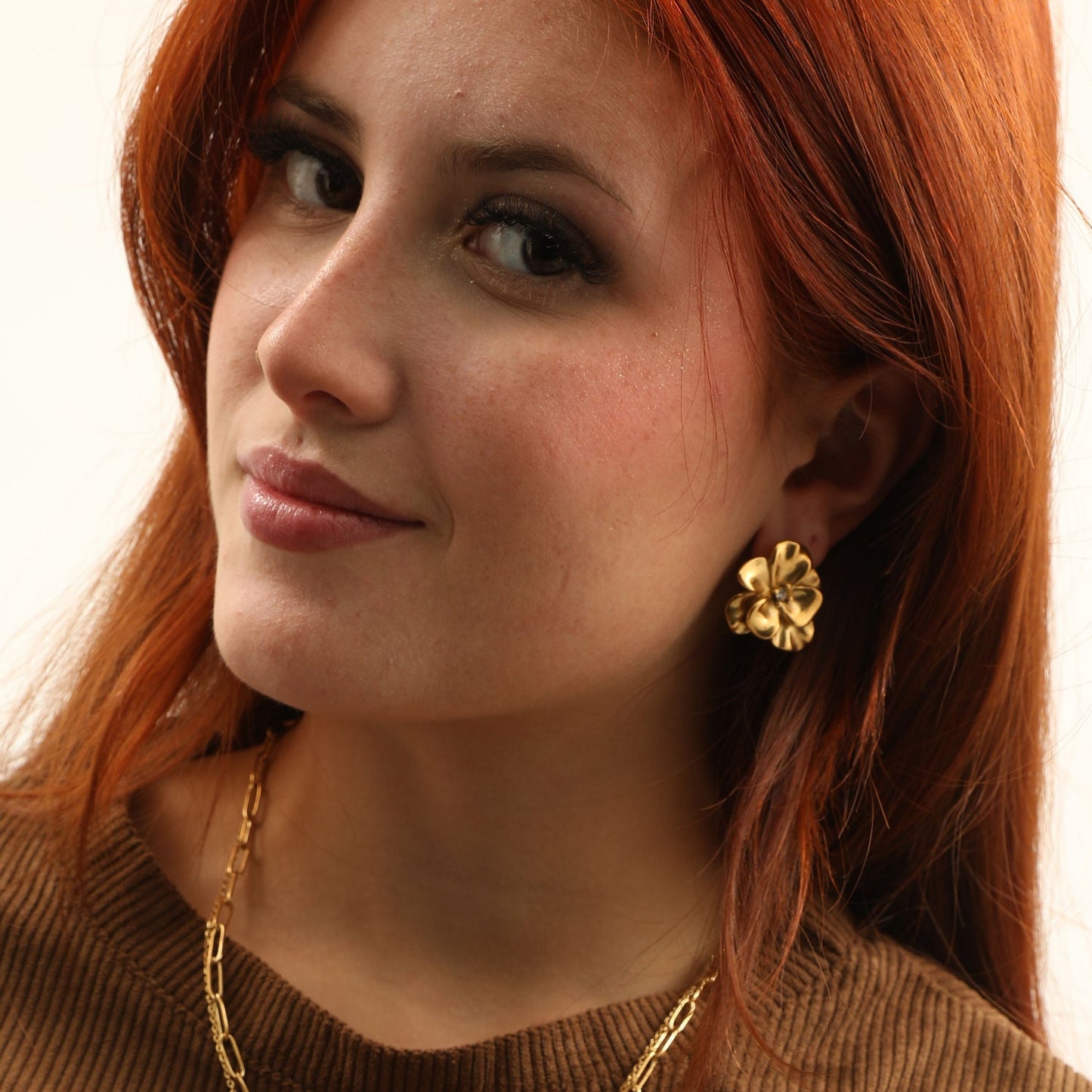 Bold Flower Earrings
