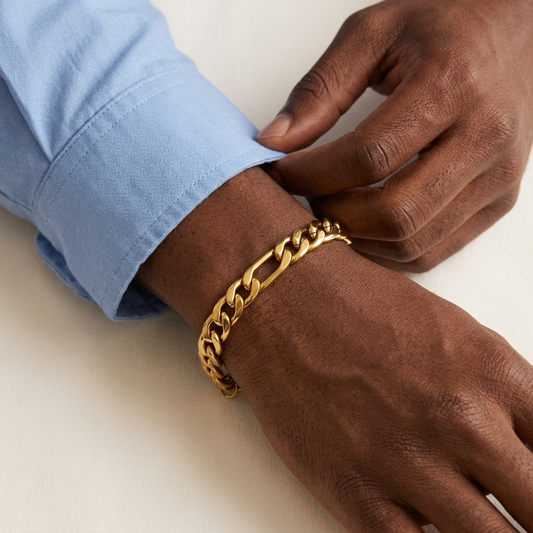 Chunky Figaro Bracelet model preview