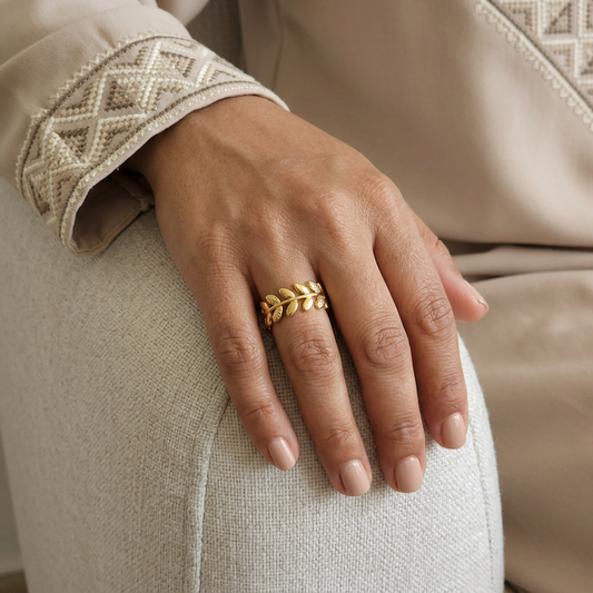 Fresh Leaf Ring model preview with a new relaxed pose