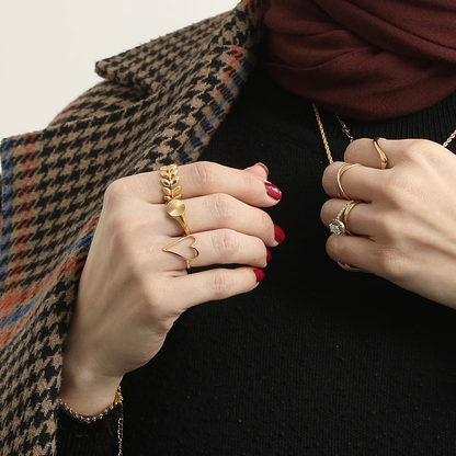 Chevalière Starburst