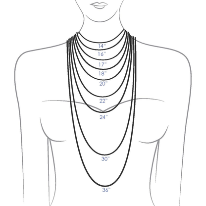 Multiple Name Necklace (Any Language)