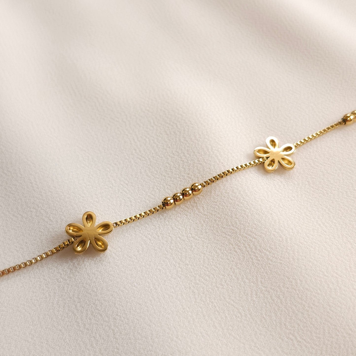 Daisy Chain Anklet