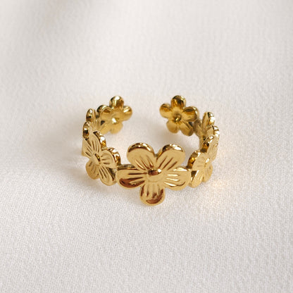 Bague fleur
