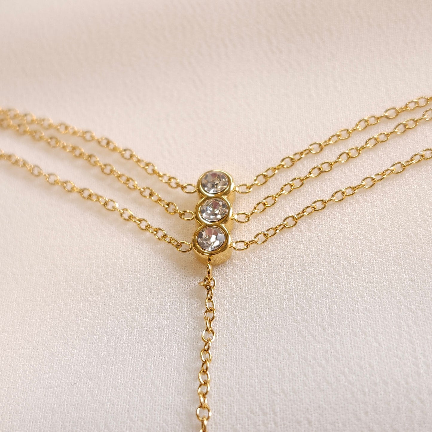 Crystal Hand Chain