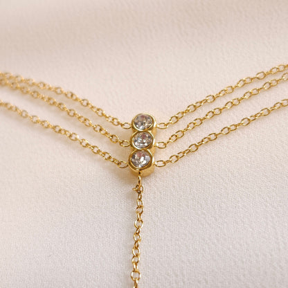 Crystal Hand Chain