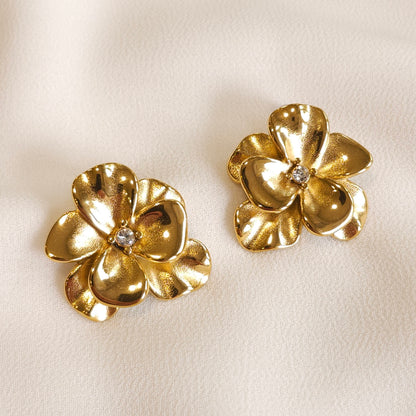Bold Flower Earrings