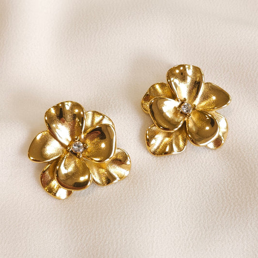 Bold Flower Earrings