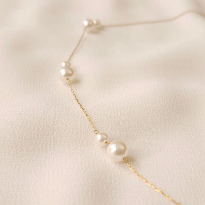 Collier double de perles