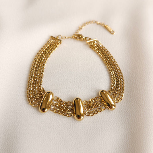 Trio Link Bracelet