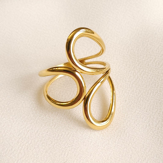 Swirls Ring