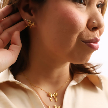 Ribbon Earrings