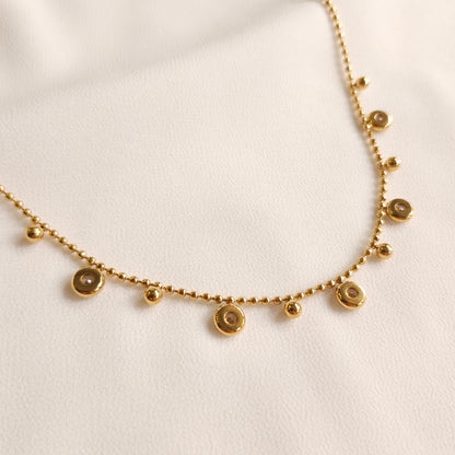 Crystal Drops Necklace