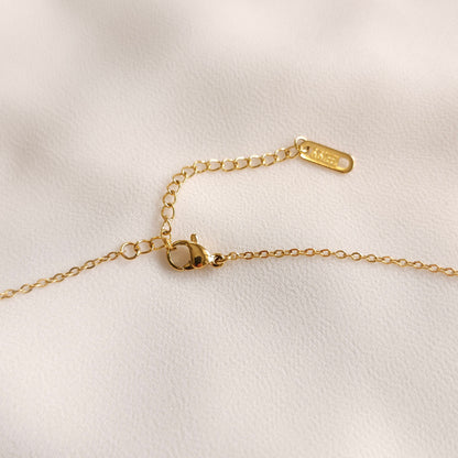 Collier trèfle délicat