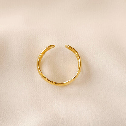 Bague ouverte multi-vagues