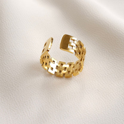 Bague en maille