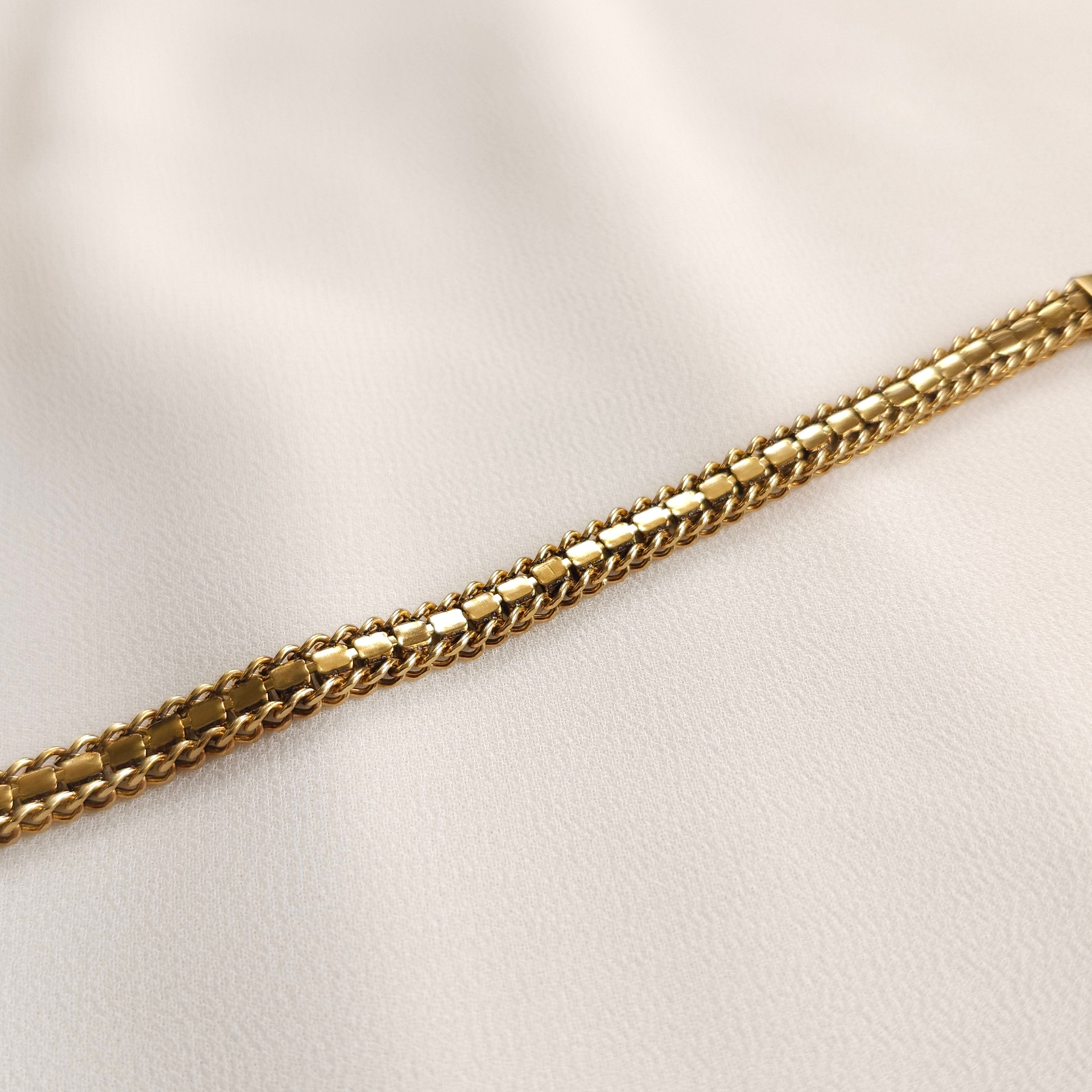Braided Crystal Link Bracelet – Sensalik