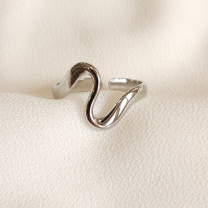 Bague Vague Minimaliste