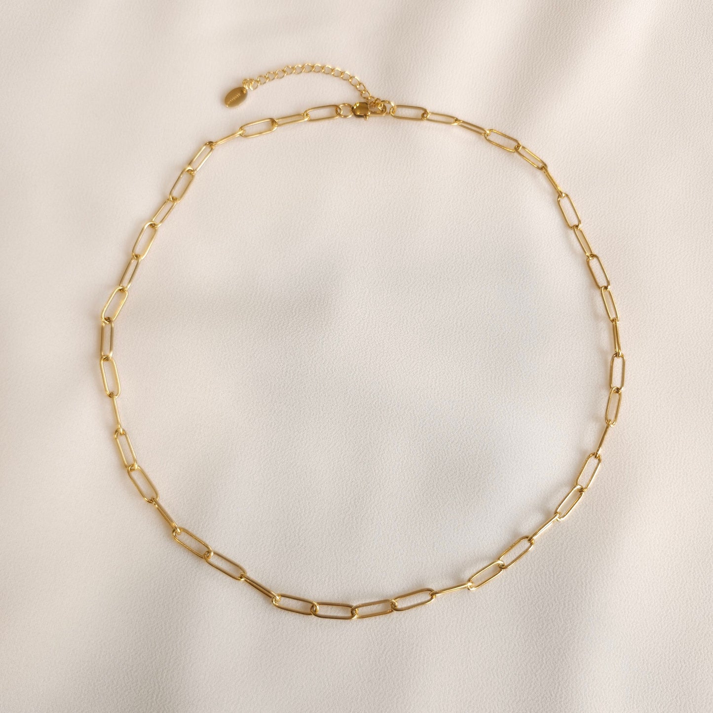 Paperclip Link Necklace