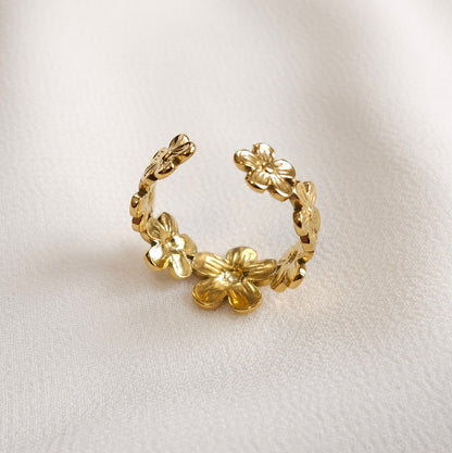 Bague fleur