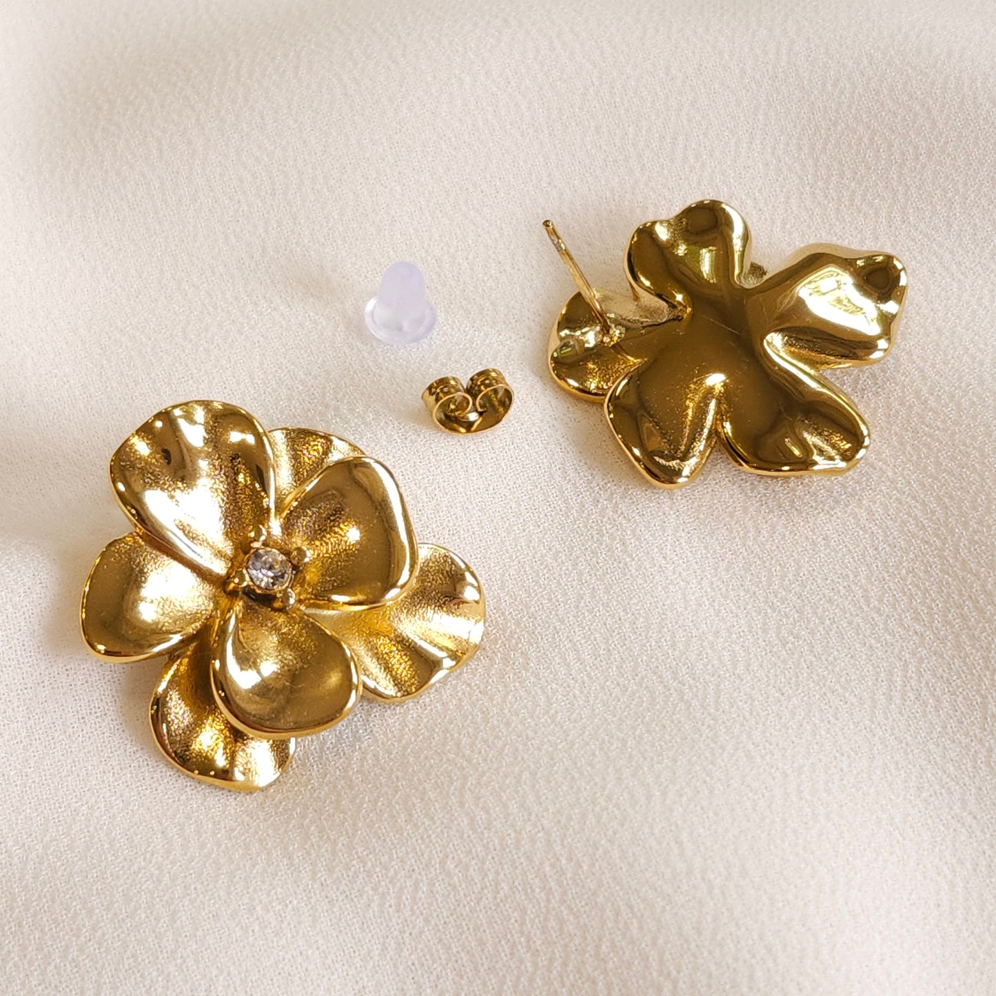 Bold Flower Earrings