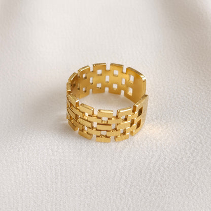 Bague en maille