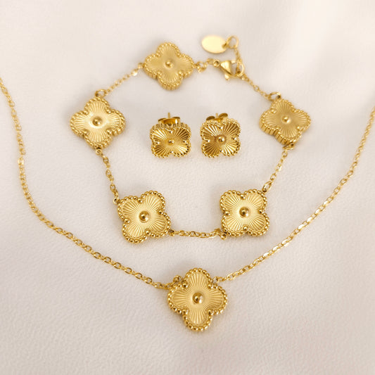 Gold Clover Set