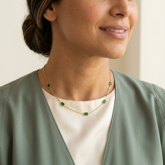 Satellite Emerald Necklace preview