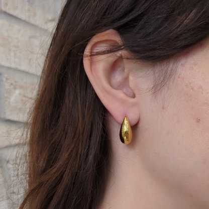 Boucles d'oreilles goutte d'eau