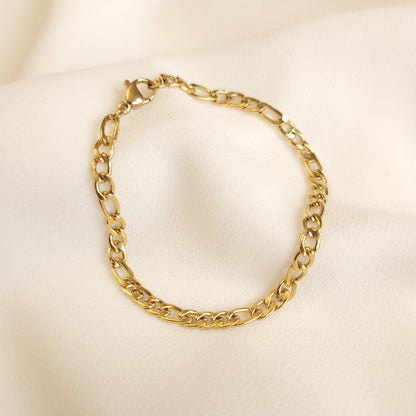 Bracelet Chaîne Figaro Classique