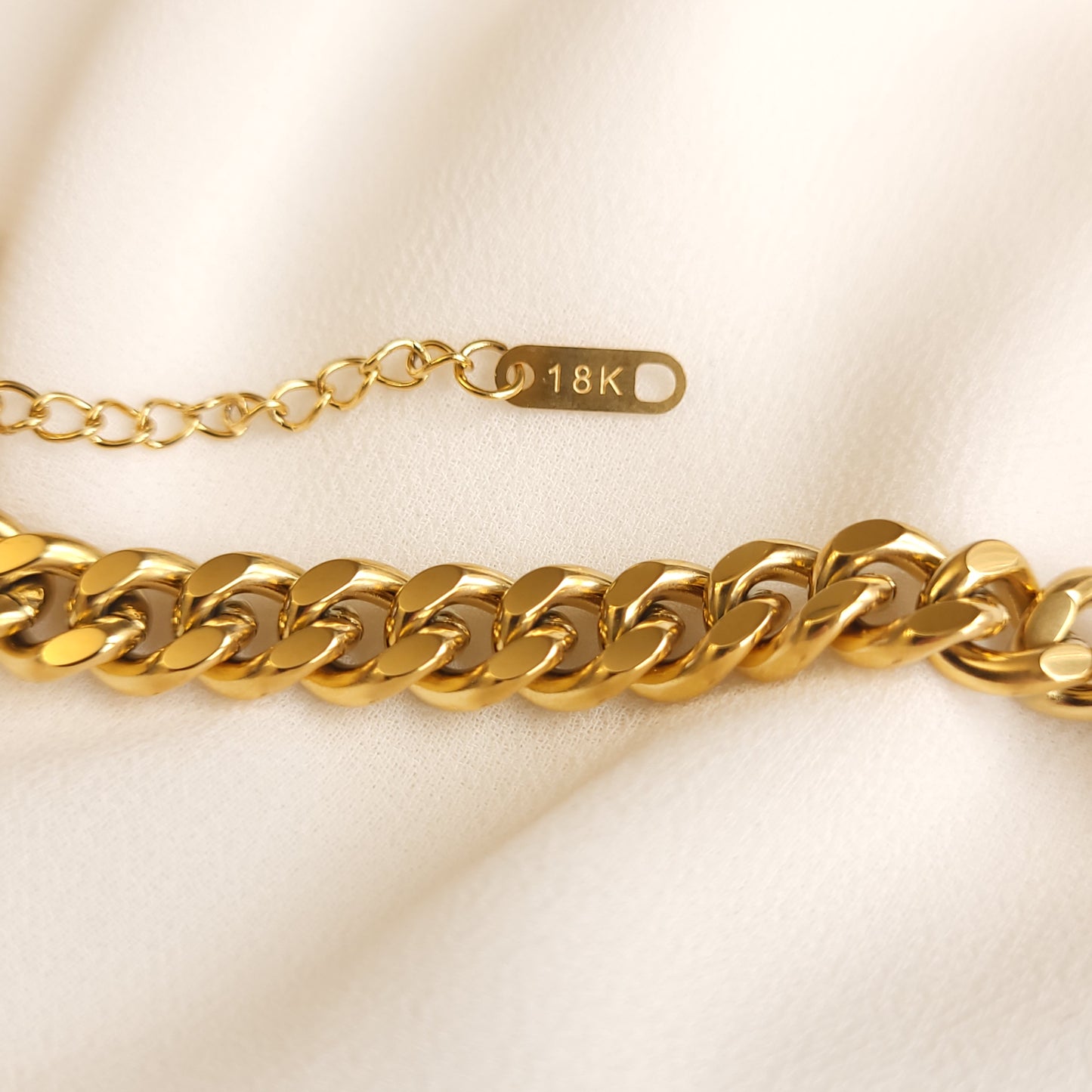 Chunky Cuban Chain Bracelet