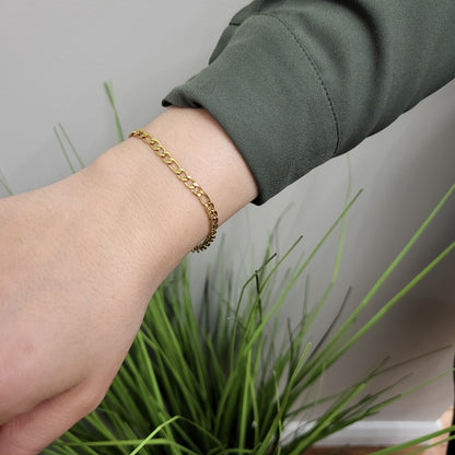 Bracelet Chaîne Figaro Classique