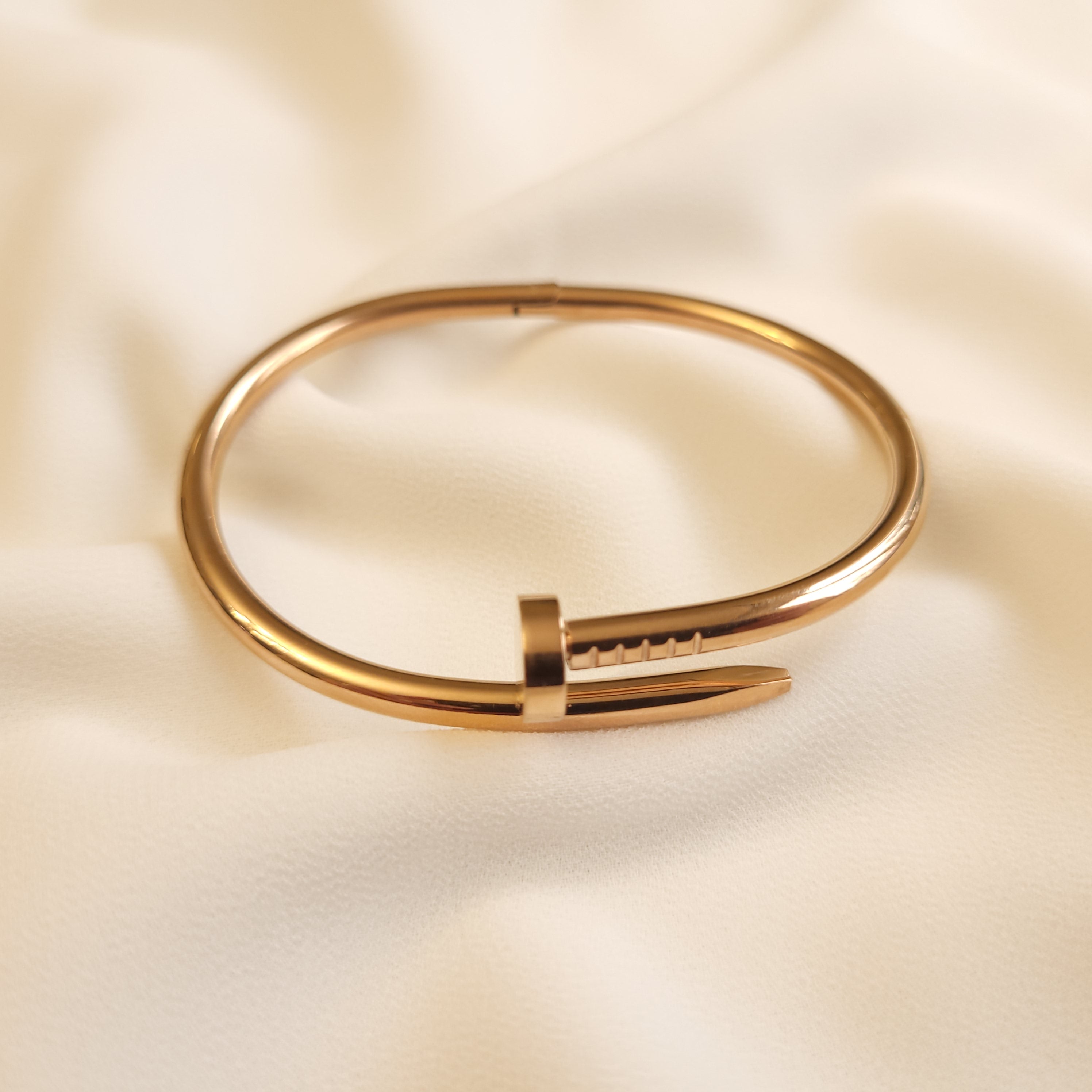 Twisted Nail Bangle