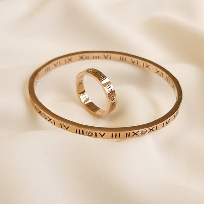 Bague à chiffres romains