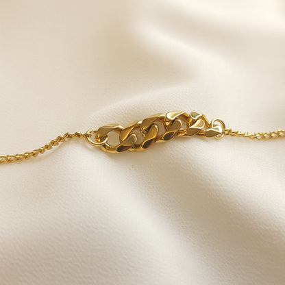 Bracelet cubain mixte