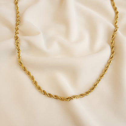 Collier en corde essentielle épaisse